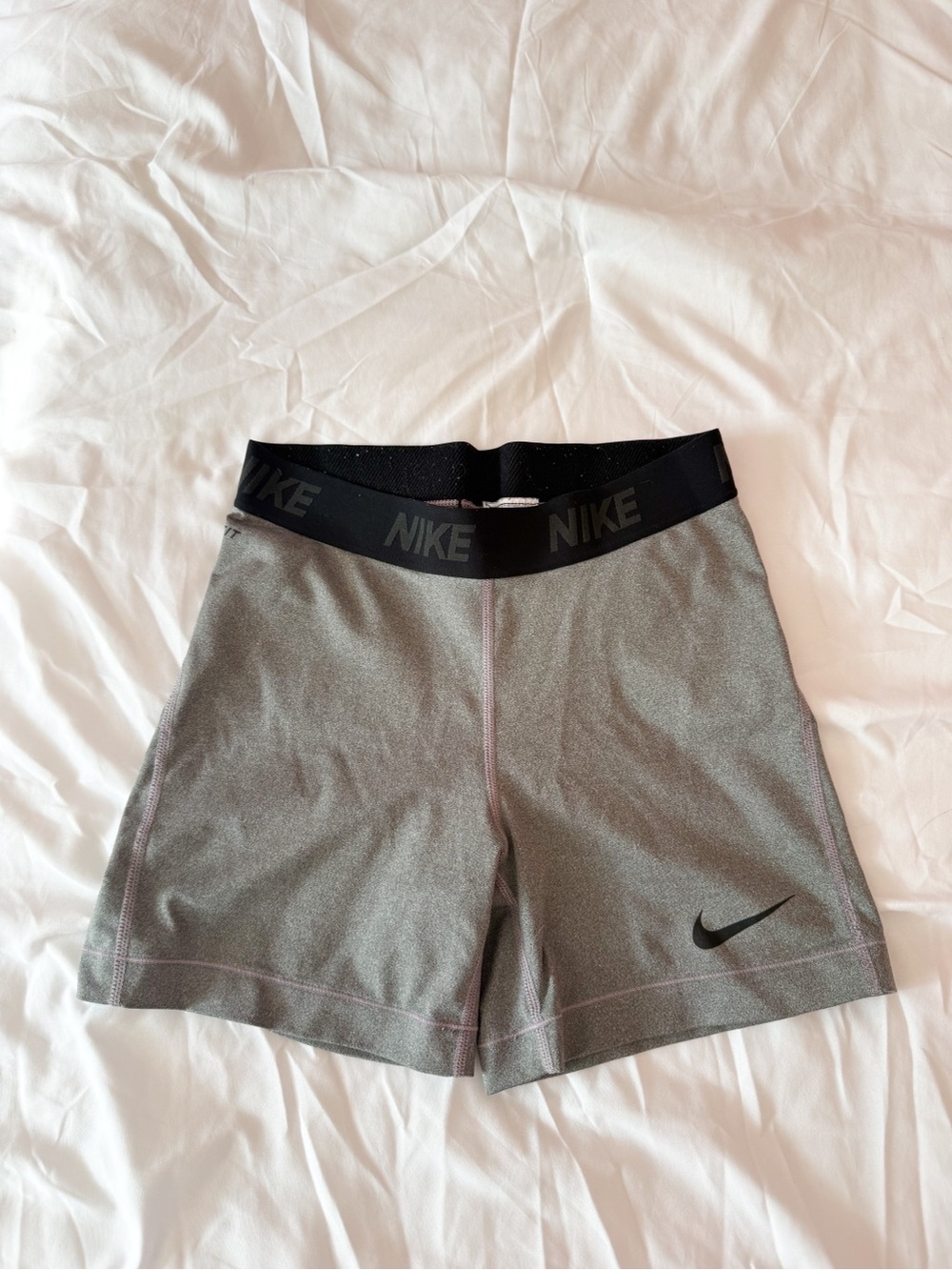 Nike Grey Biker Shorts Size Small